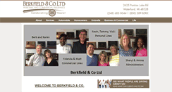 Desktop Screenshot of berkfield.com